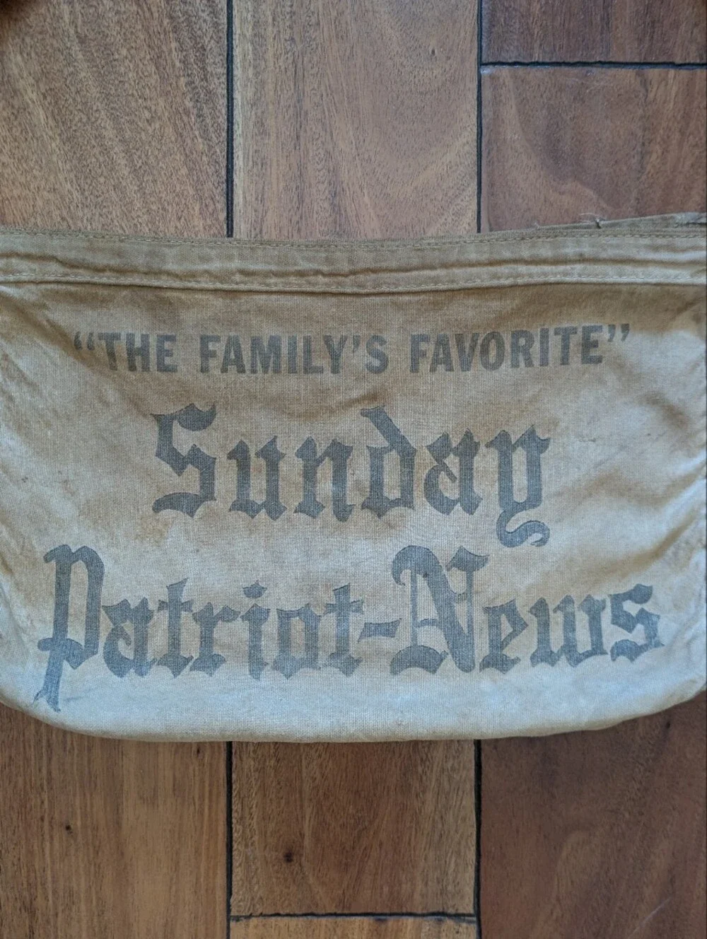 Sunday News Vintage Newspaper Bag (OS)